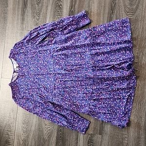 ⛅️ A New Day oversized Long sleeve babydoll Dress ⛅️